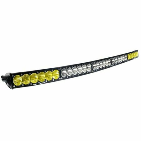 BAJA DESIGNS 50in LED Light Bar Amber/White Dual Control Pattern OnX6 Arc Series 525003DC